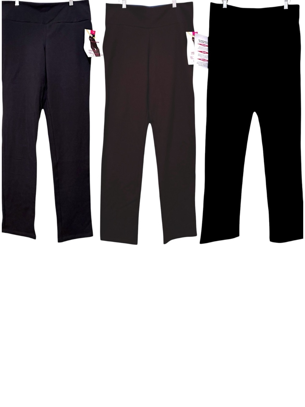 Women with Control Renee Greenstein 3 Pc Control Slim Leg Pants Tummy Control MT
